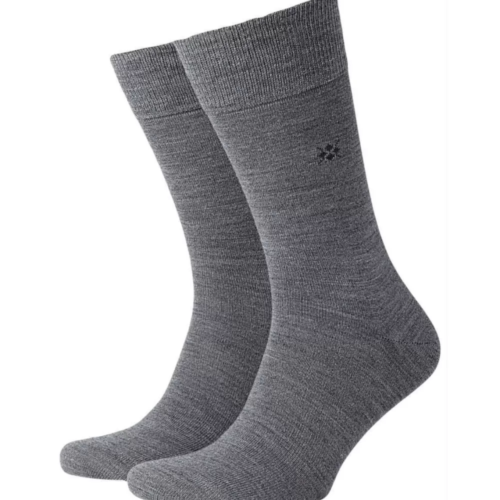 Burlington Men's Socks^Grey Leeds Socks