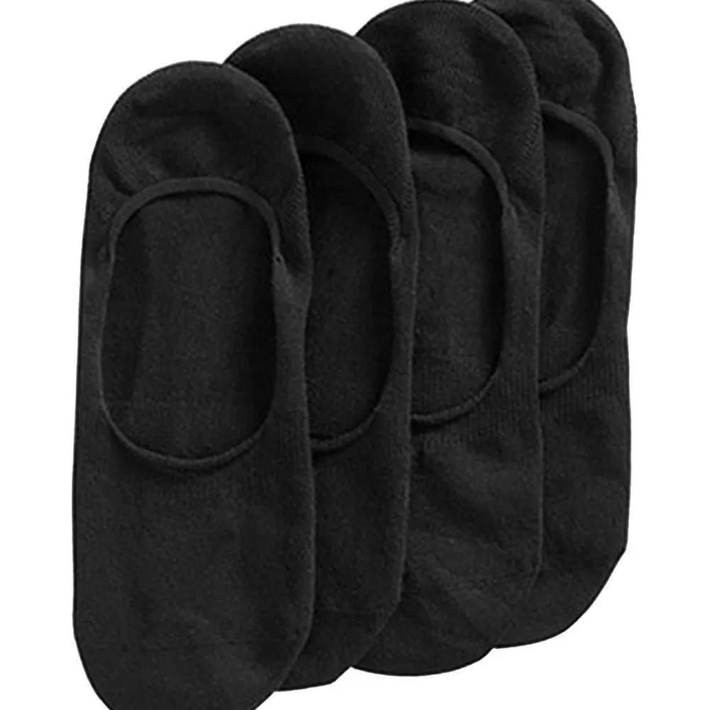 Esprit Men's Socks^Black Basic Sporty Ankle Non-Slip 2 Pack Shoe Liners