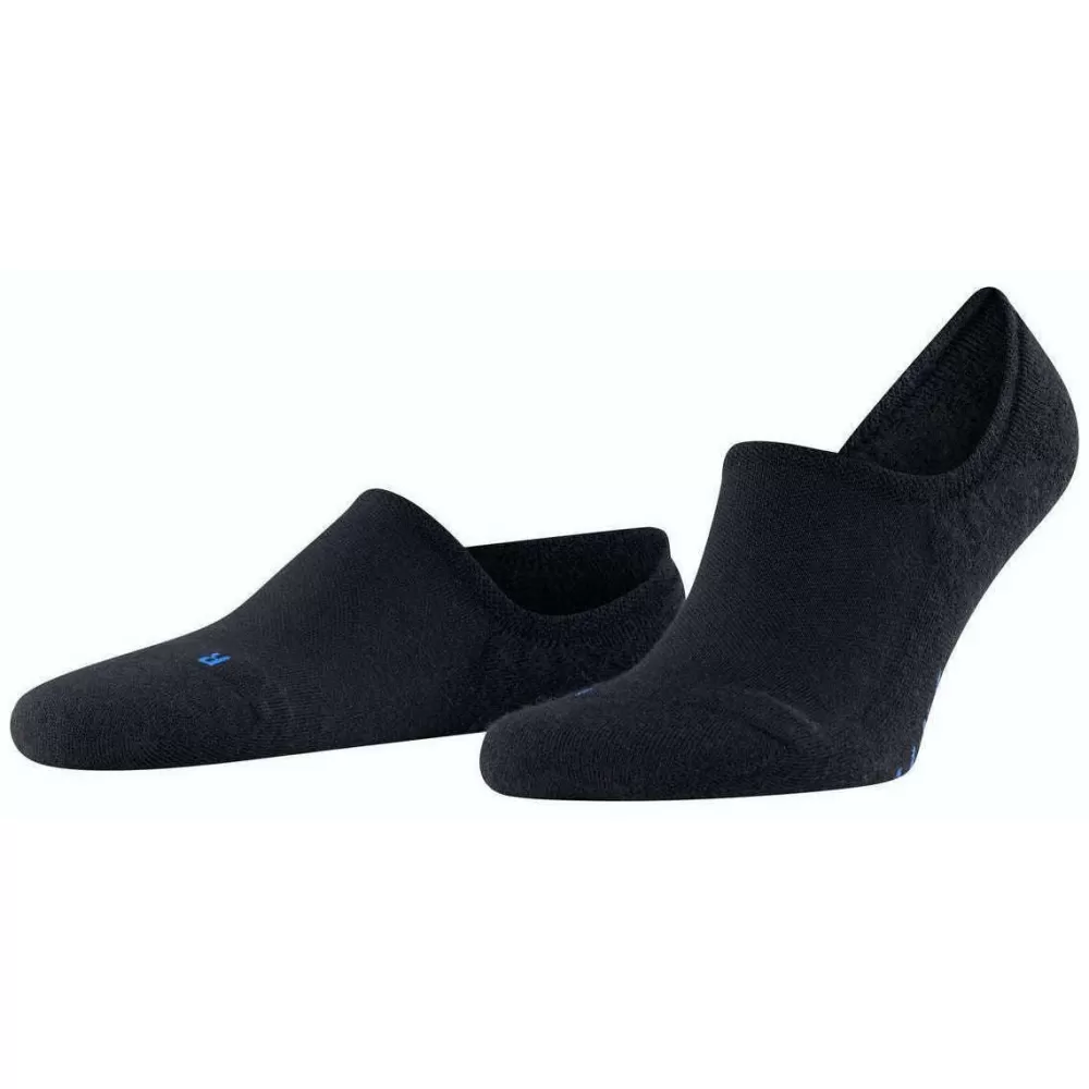 Falke Men's Socks^Black Keep Warm No Show Socks