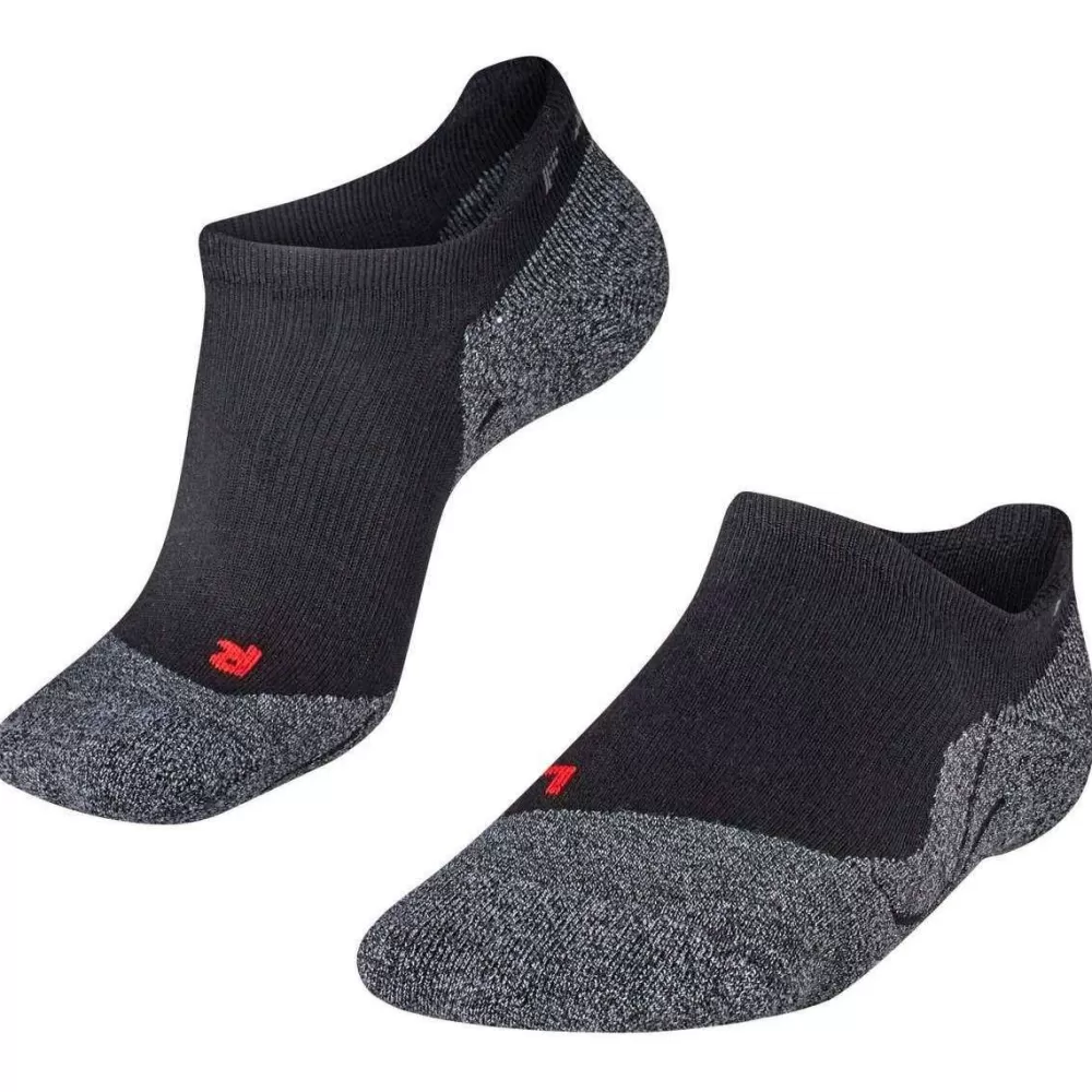 Falke Men's Socks^Black Ru3 Comfort No Show Socks