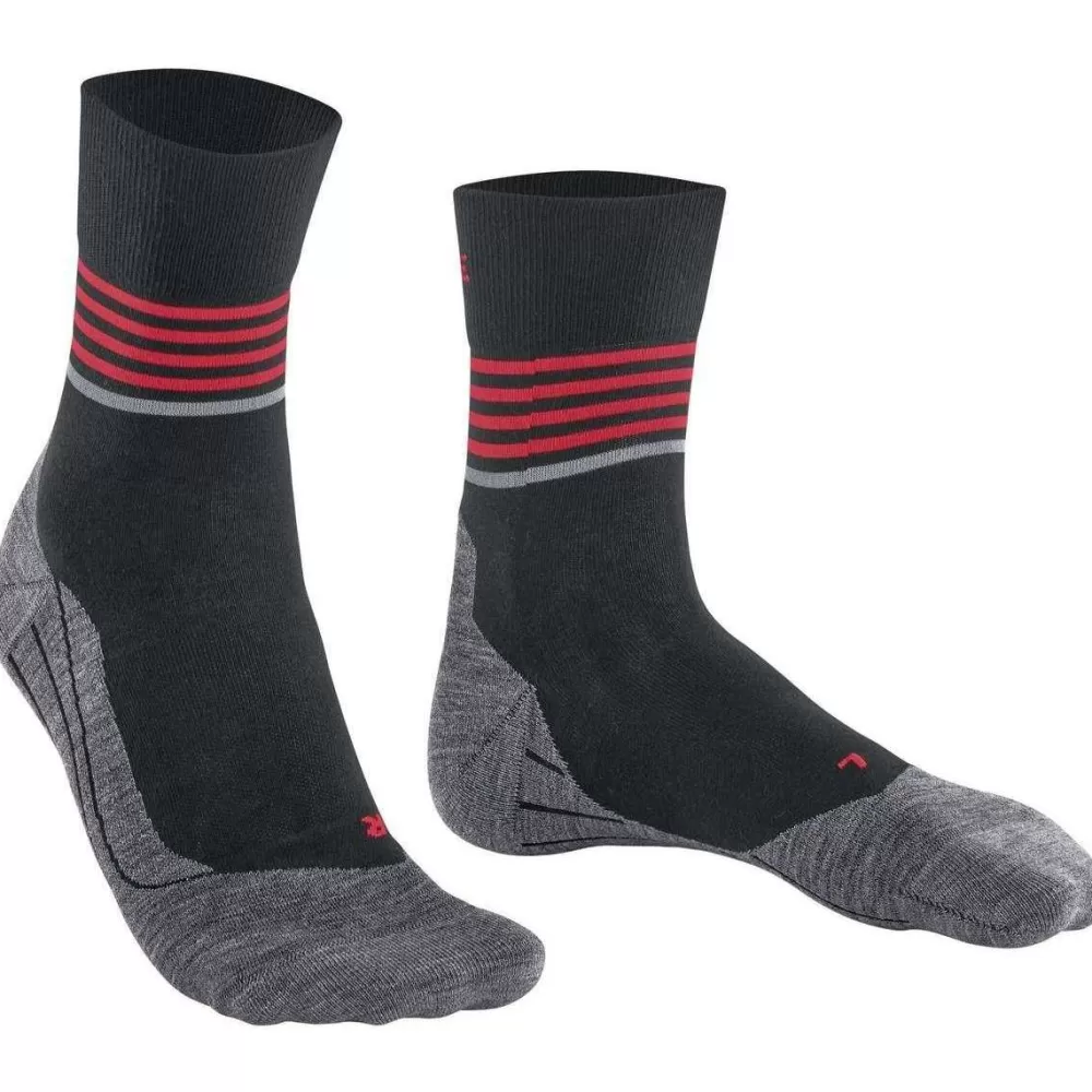 Falke Men's Socks^Black Ru4 Endurance Reflect Socks