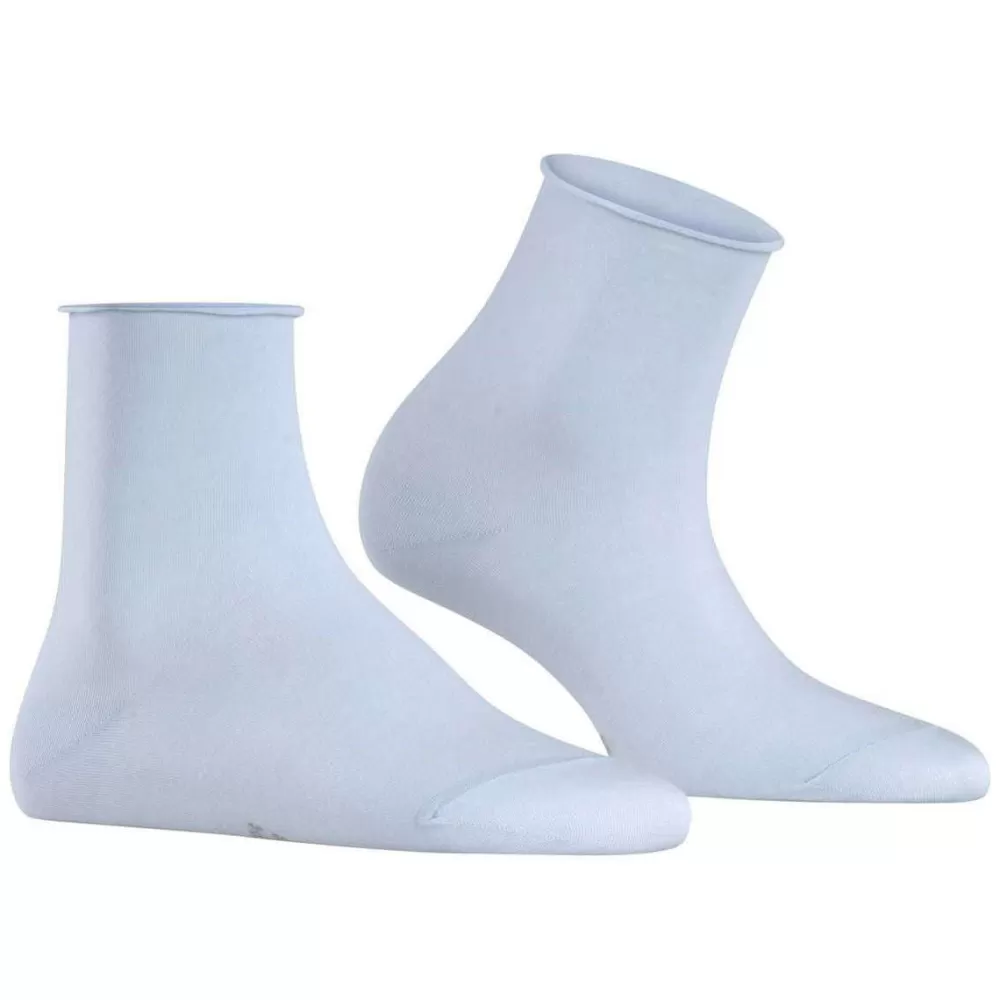 Falke Women's Socks^Blue Cotton Touch Short Socks