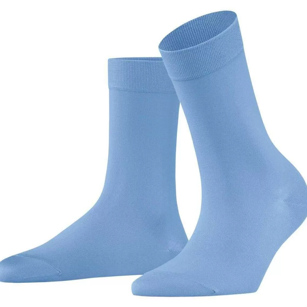 Falke Women's Socks^Blue Cotton Touch Socks