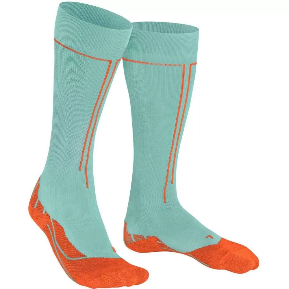 Falke Women's Socks^Blue Energizing W2 Knee High Health Socks