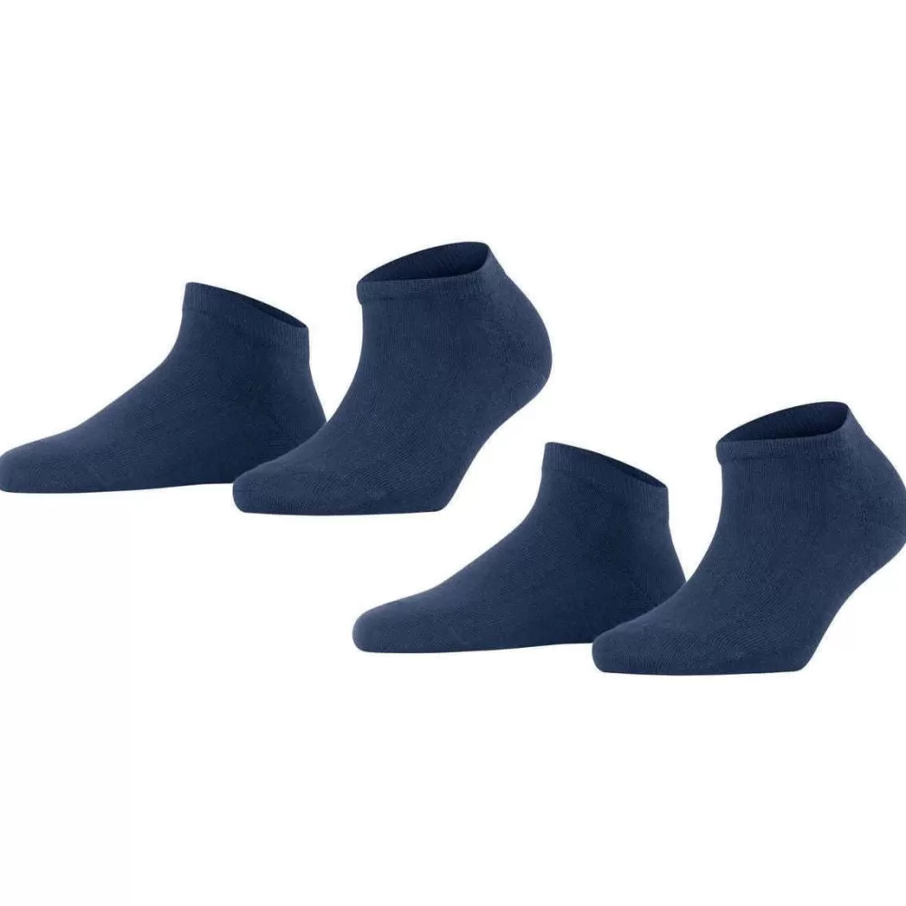 Falke Women's Socks^Blue Happy 2-Pack Sneaker Socks