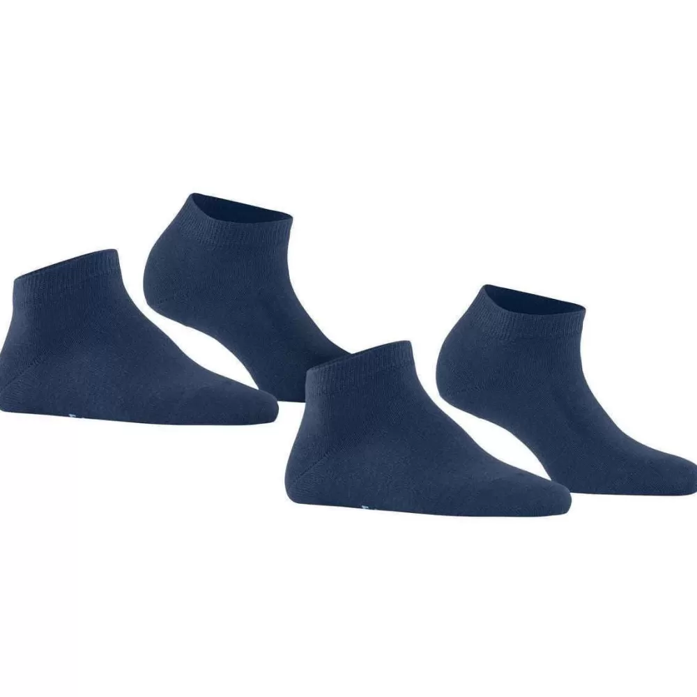 Falke Women's Socks^Blue Happy 2-Pack Sneaker Socks