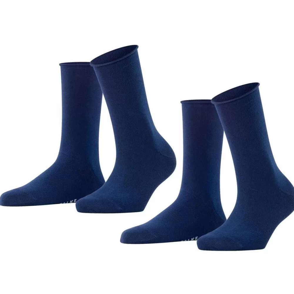 Falke Women's Socks^Blue Happy 2-Pack Socks