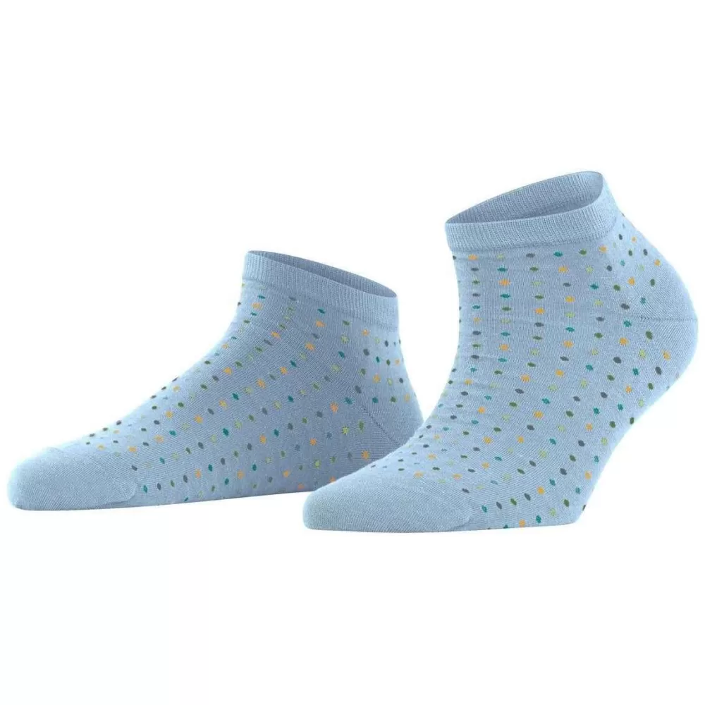 Falke Women's Socks^Blue Multispot Sneaker Socks