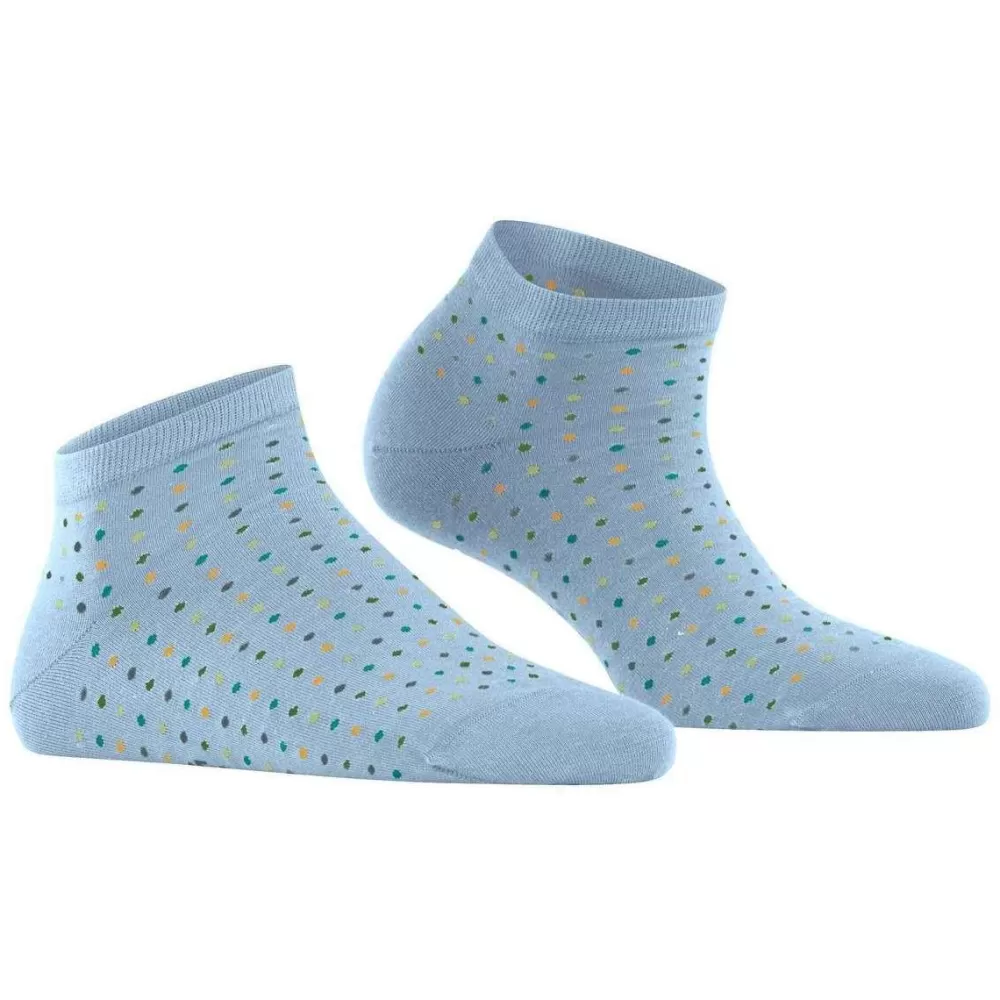 Falke Women's Socks^Blue Multispot Sneaker Socks