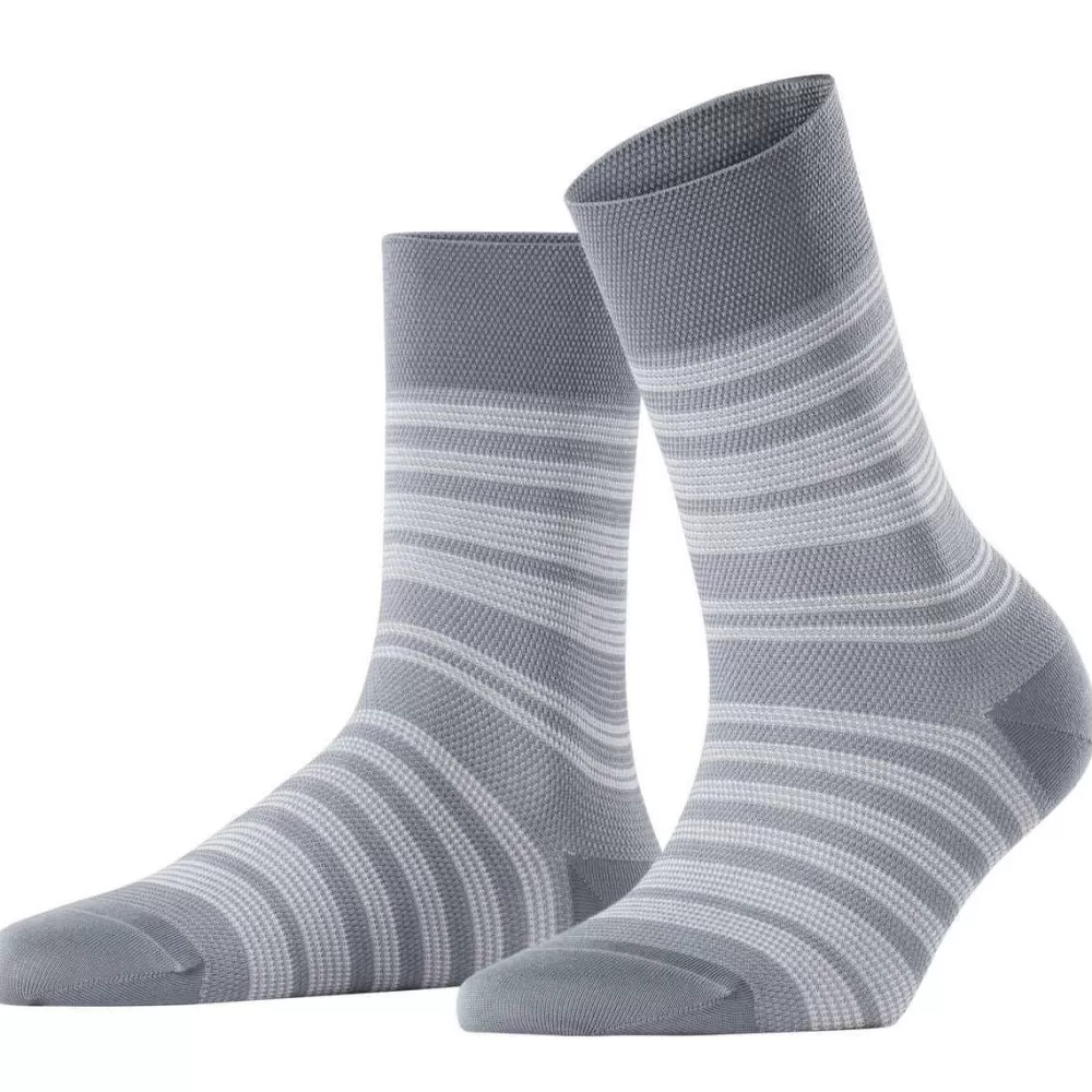 Falke Women's Socks^Blue Sensitive Sunset Stripe Socks