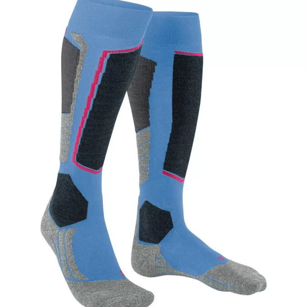 Falke Women's Socks^Blue Sk2 Intermediate Vegan Knee High Socks