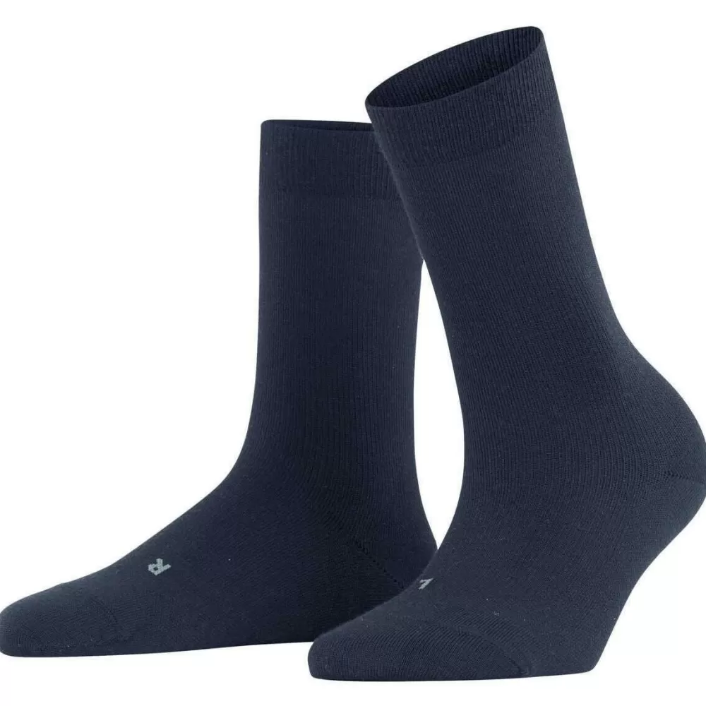 Falke Women's Socks^Blue Stabilizing Wool Everyday Socks