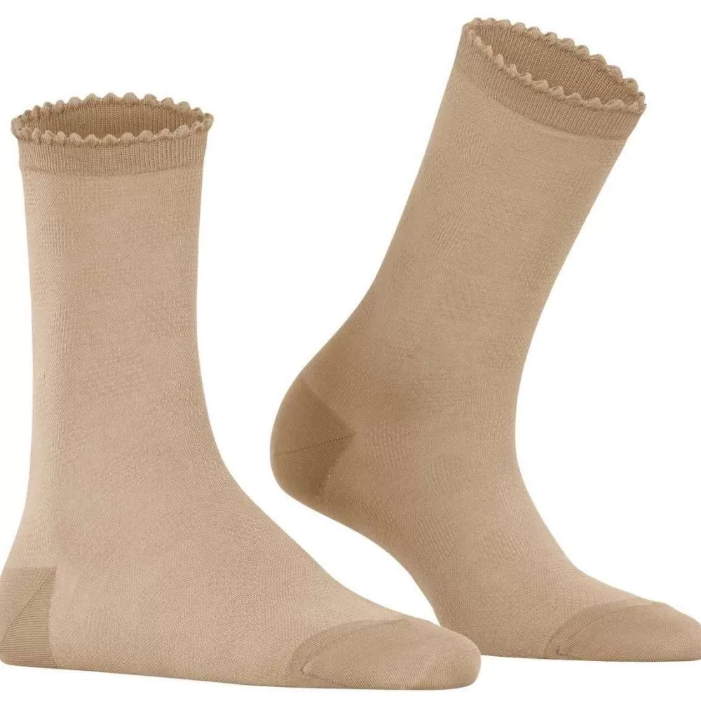Falke Women's Socks^Brown Bold Dot Socks