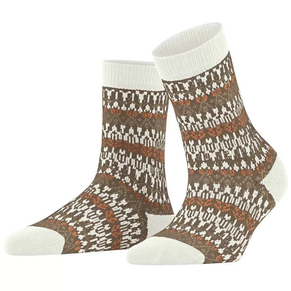 Falke Women's Socks^Brown Christmas Eve Socks