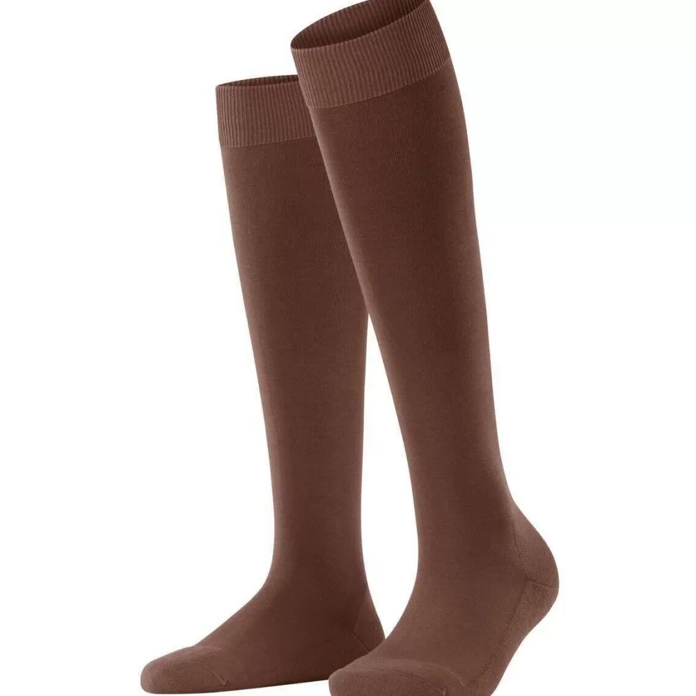 Falke Women's Socks^Brown Climawool Knee High Socks