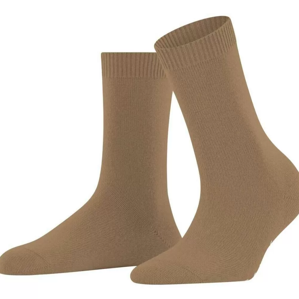 Falke Women's Socks^Brown Cosy Wool Socks