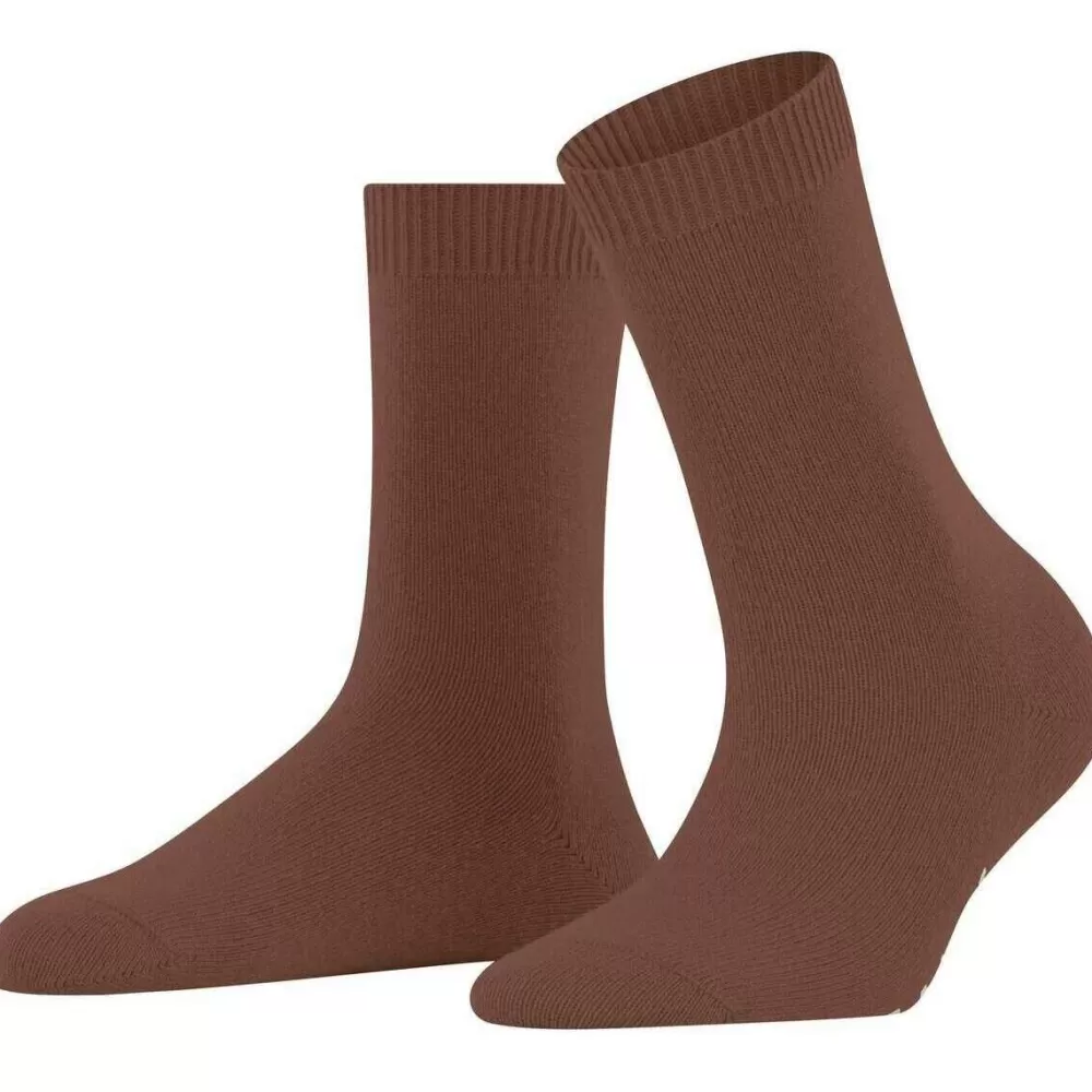 Falke Women's Socks^Brown Cosy Wool Socks