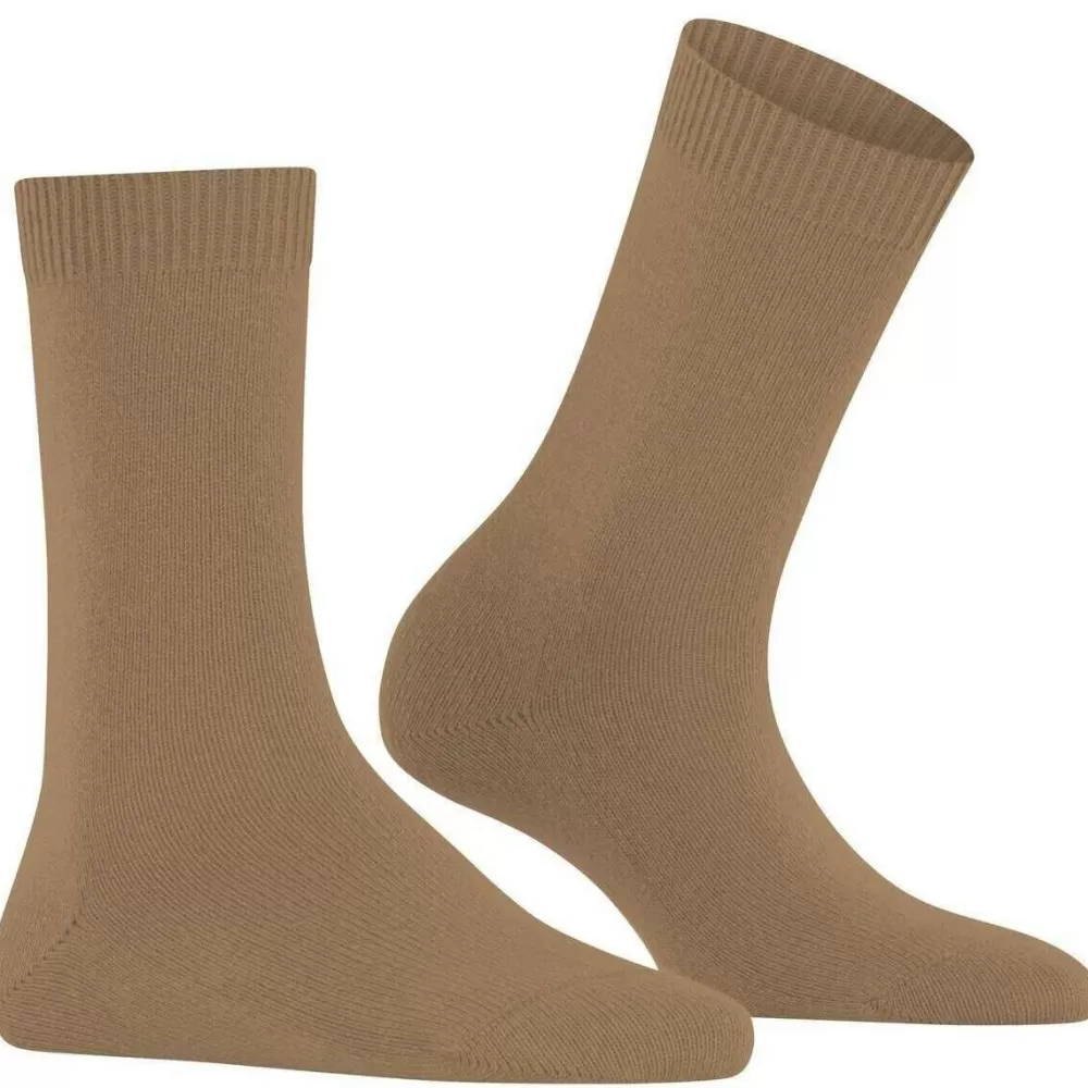 Falke Women's Socks^Brown Cosy Wool Socks