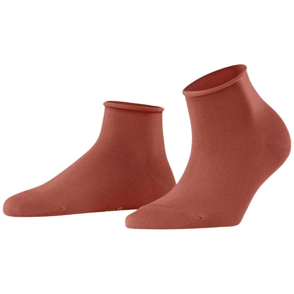 Falke Women's Socks^Brown Cotton Touch Short Socks