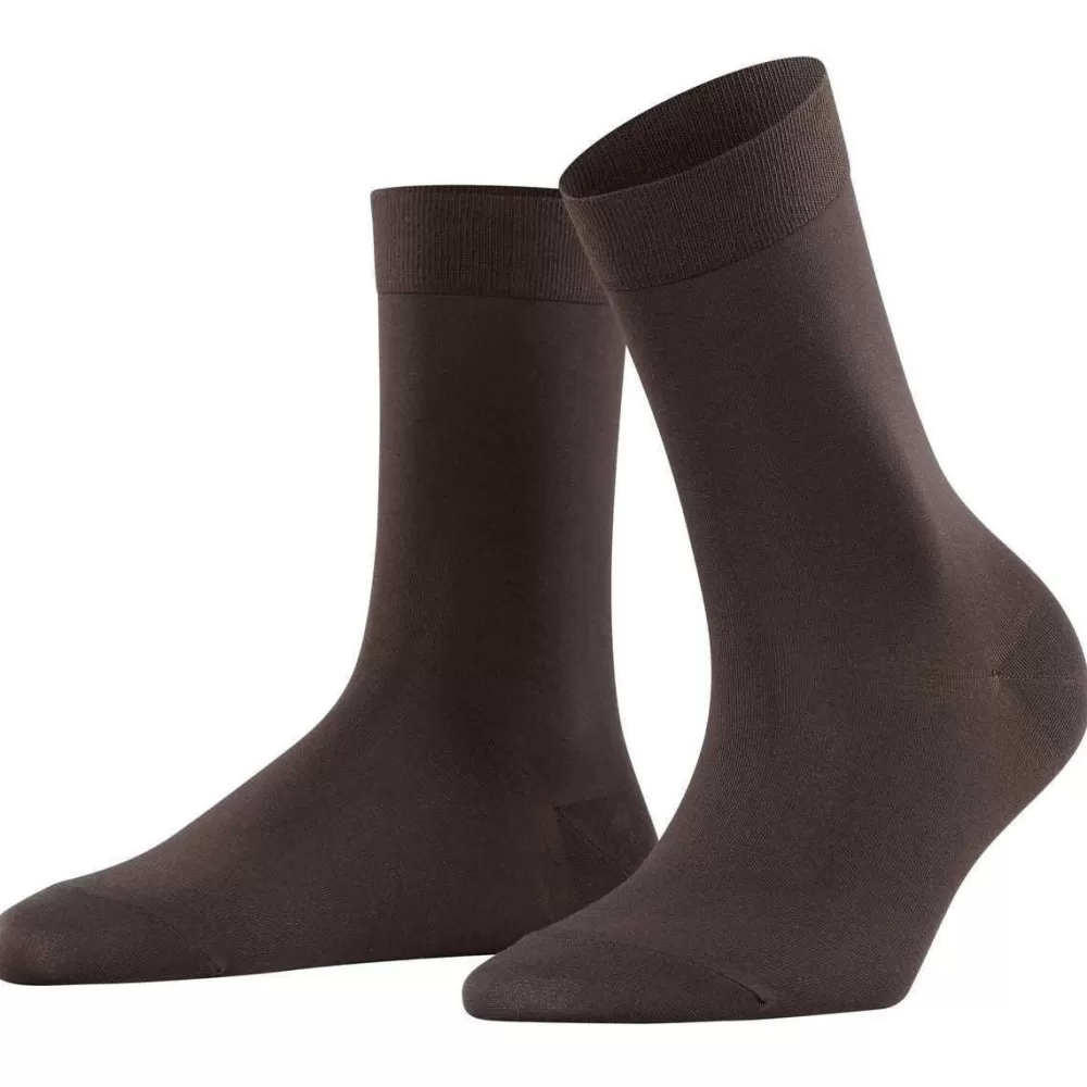 Falke Women's Socks^Brown Cotton Touch Socks