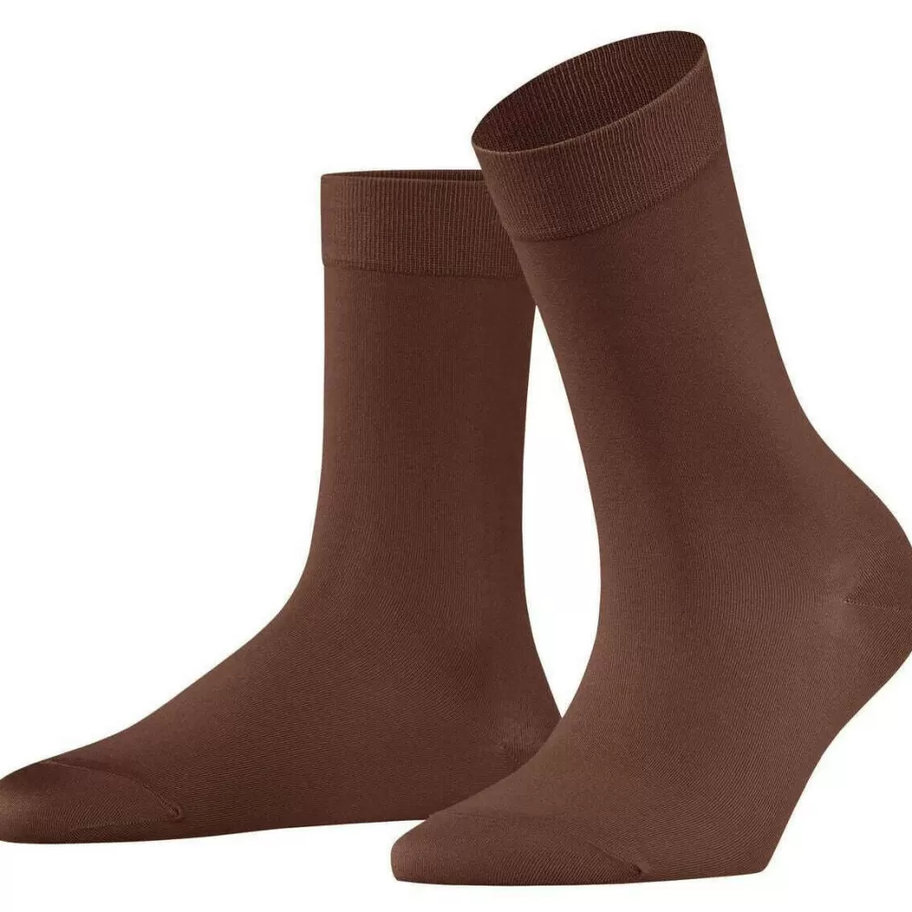 Falke Women's Socks^Brown Cotton Touch Socks