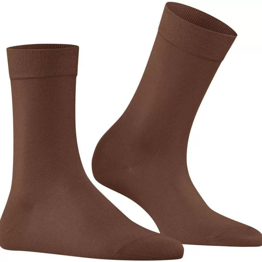Falke Women's Socks^Brown Cotton Touch Socks