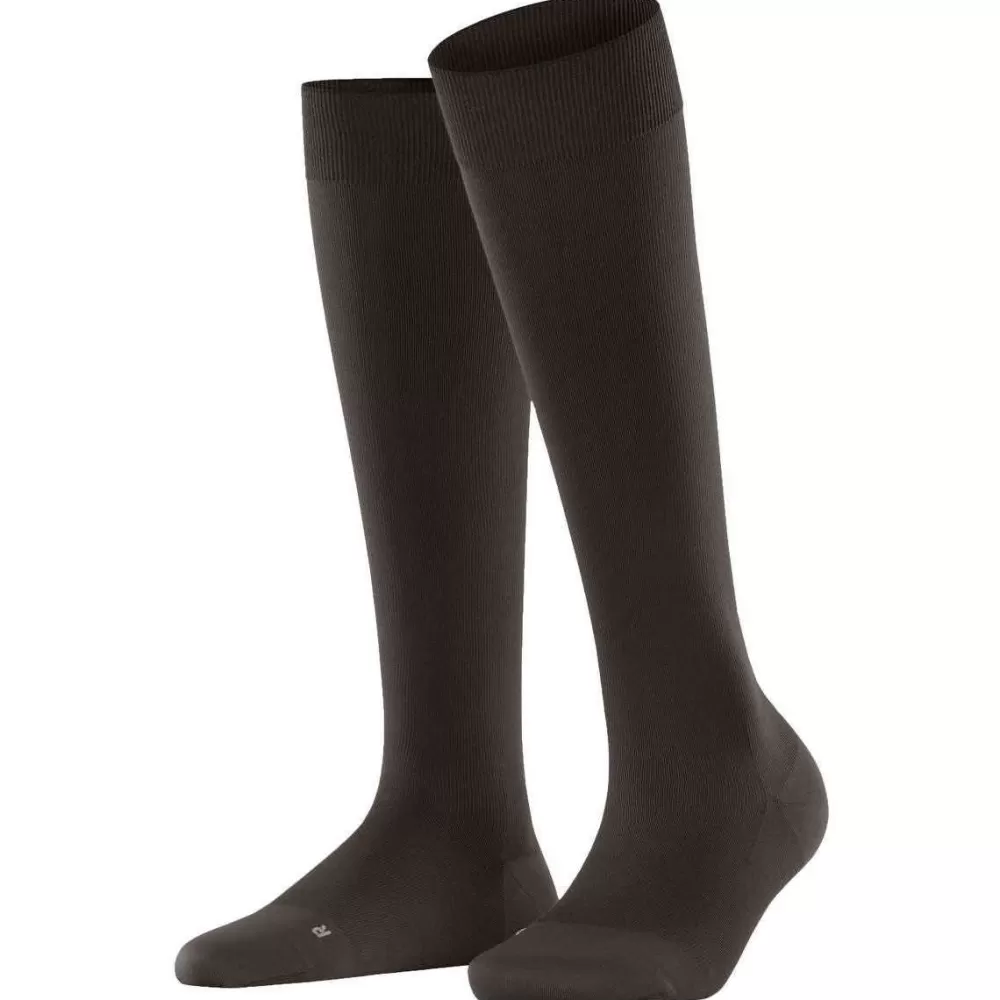 Falke Women's Socks^Brown Energizer Knee High W1 Socks