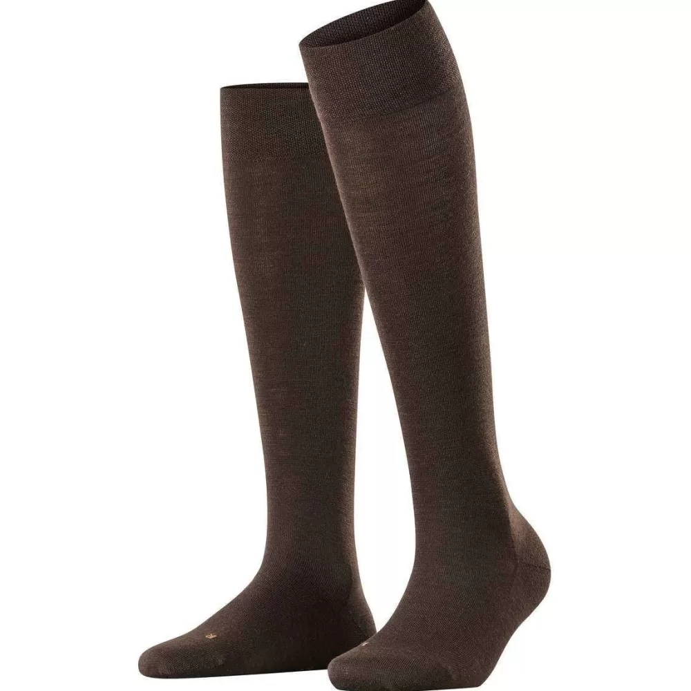 Falke Women's Socks^Brown Sensitive Berlin Knee High Socks