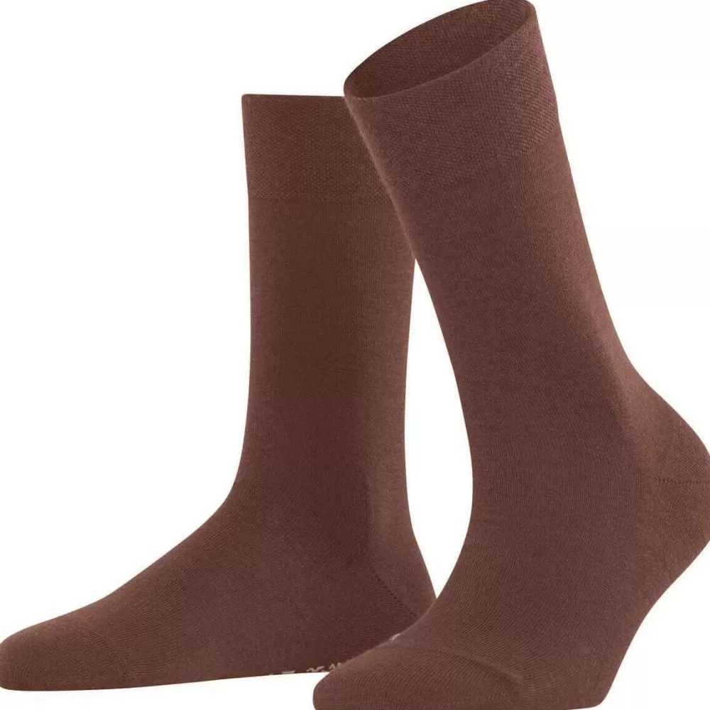 Falke Women's Socks^Brown Sensitive Berlin Socks