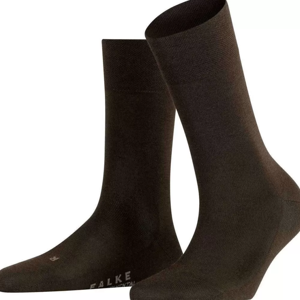 Falke Women's Socks^Brown Sensitive Intercontinental Socks
