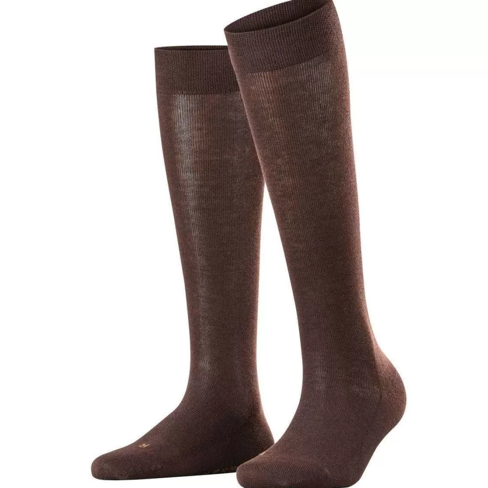 Falke Women's Socks^Brown Sensitive London Knee High Socks