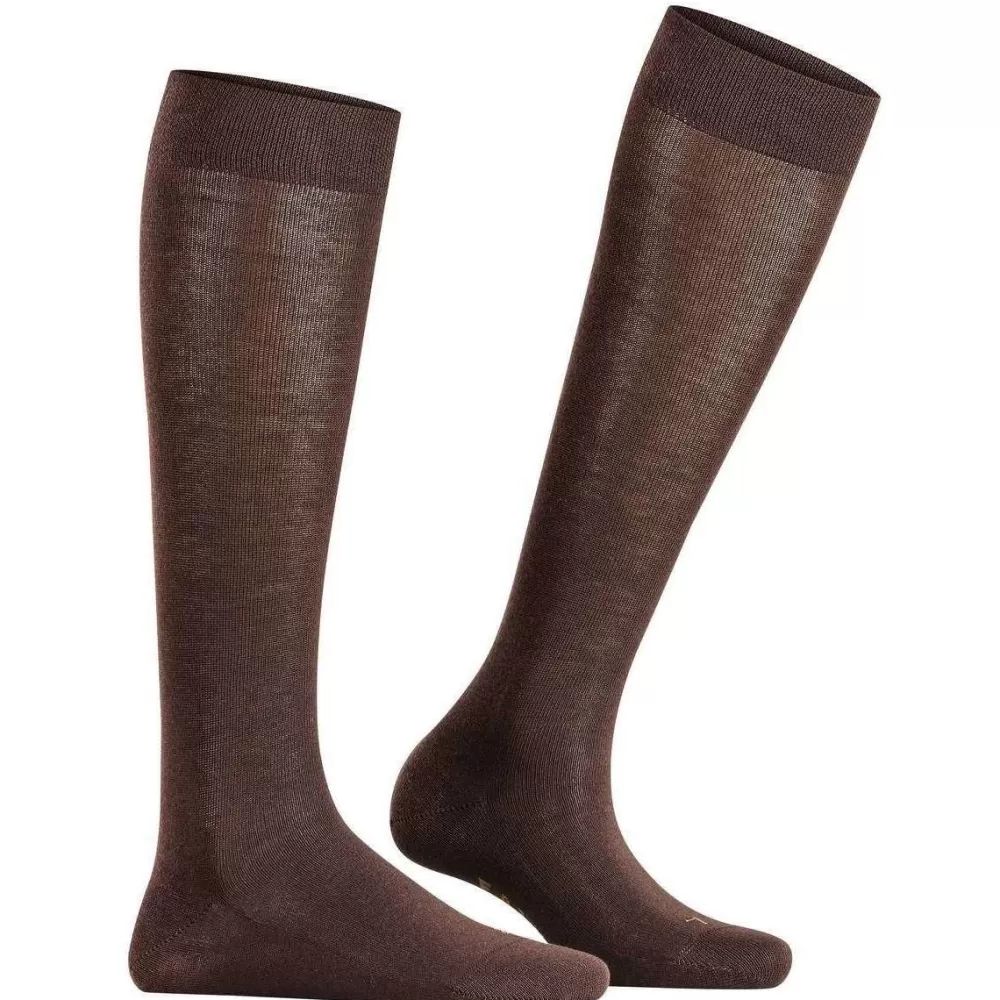 Falke Women's Socks^Brown Sensitive London Knee High Socks