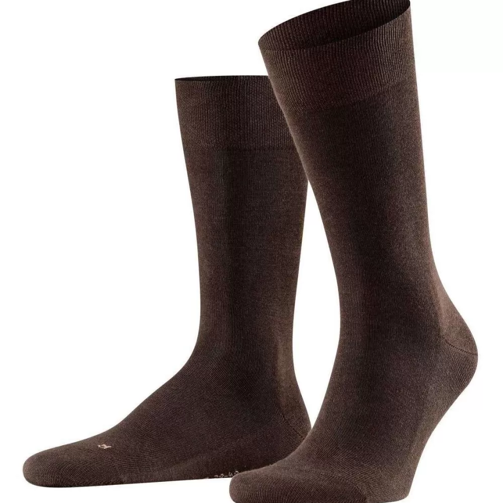 Falke Men's Socks^Brown Sensitive London Socks