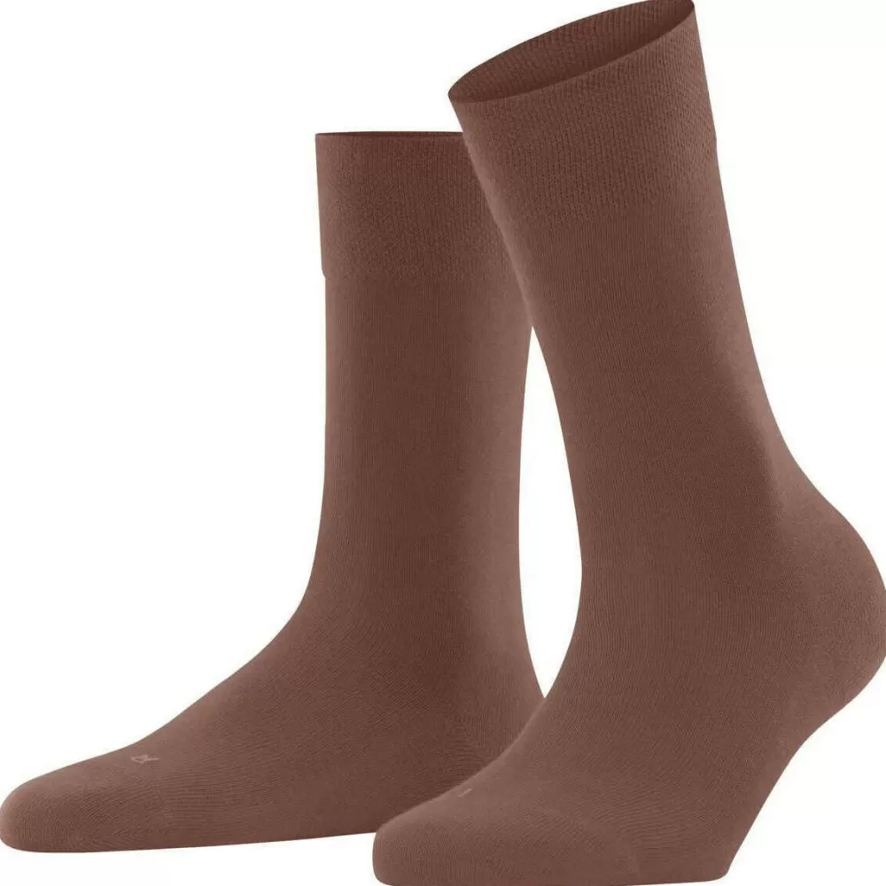 Falke Women's Socks^Brown Sensitive London Socks