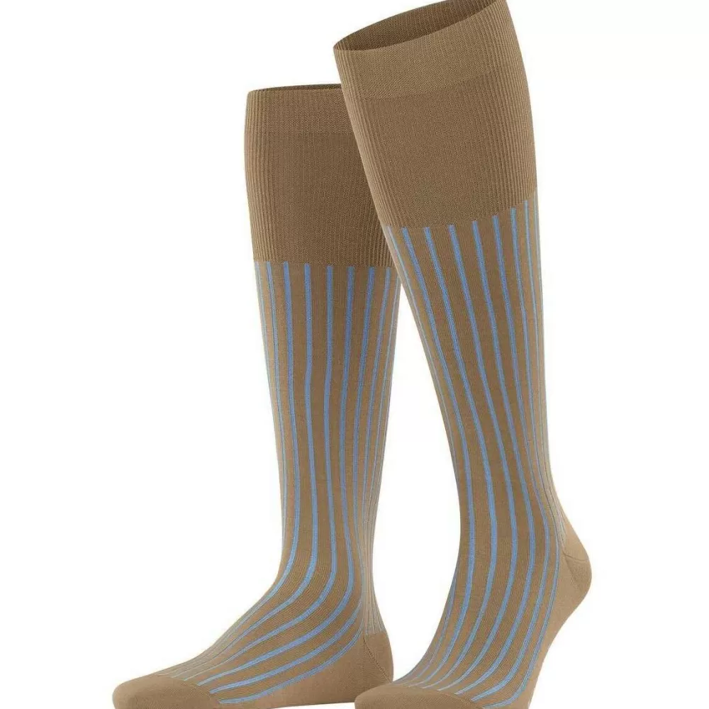 Falke Men's Socks^Brown Shadow Knee High Socks