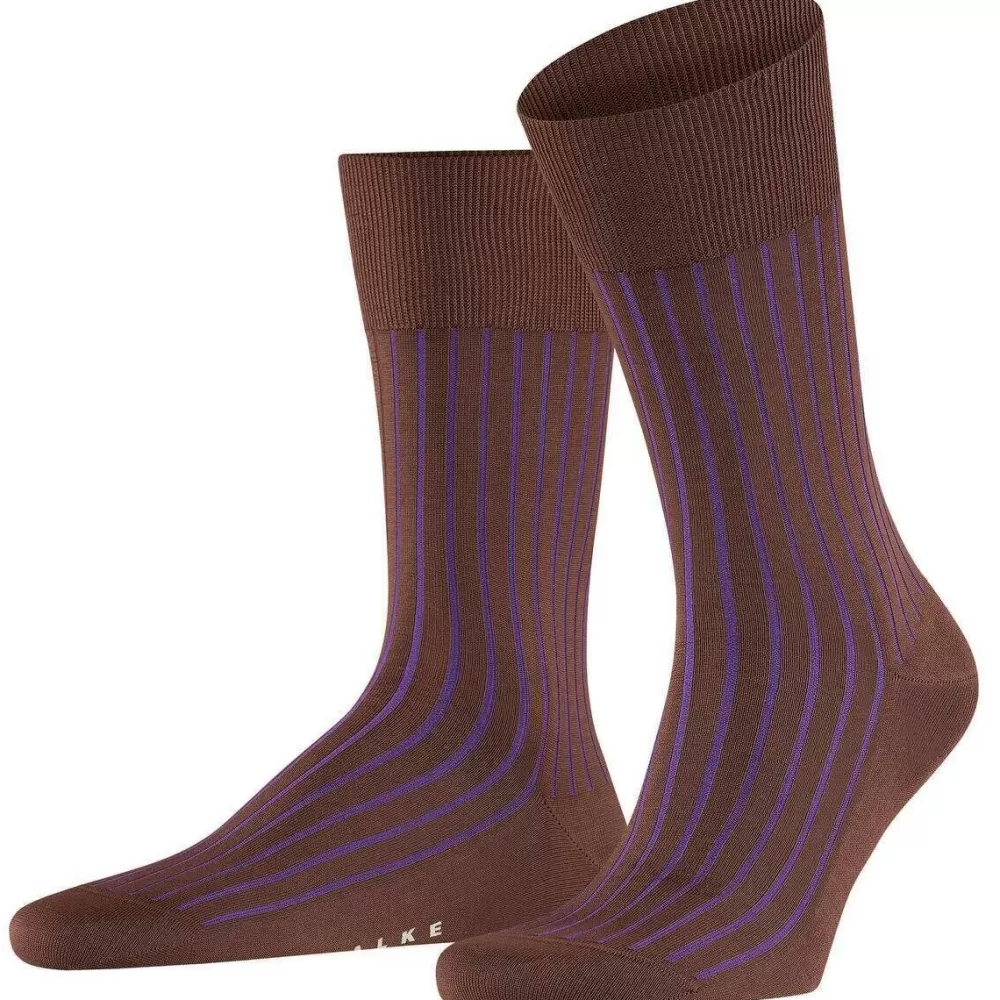 Falke Men's Socks^Brown Shadow Socks