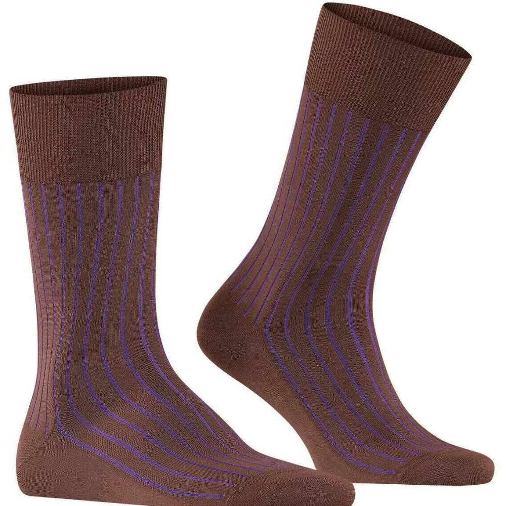 Falke Men's Socks^Brown Shadow Socks