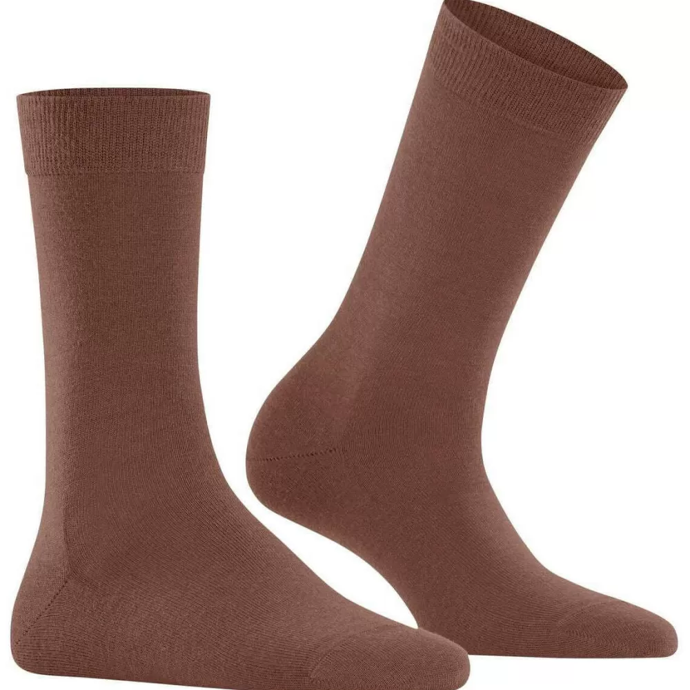 Falke Women's Socks^Brown Softmerino Socks