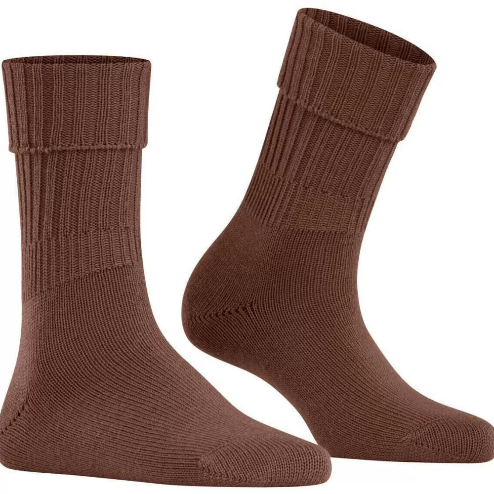 Falke Women's Socks^Brown Striggings Rib Socks