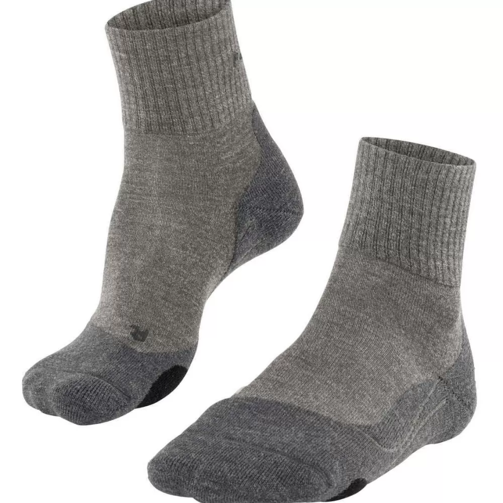 Falke Men's Socks^Brown Tk2 Explore Wool Short Socks