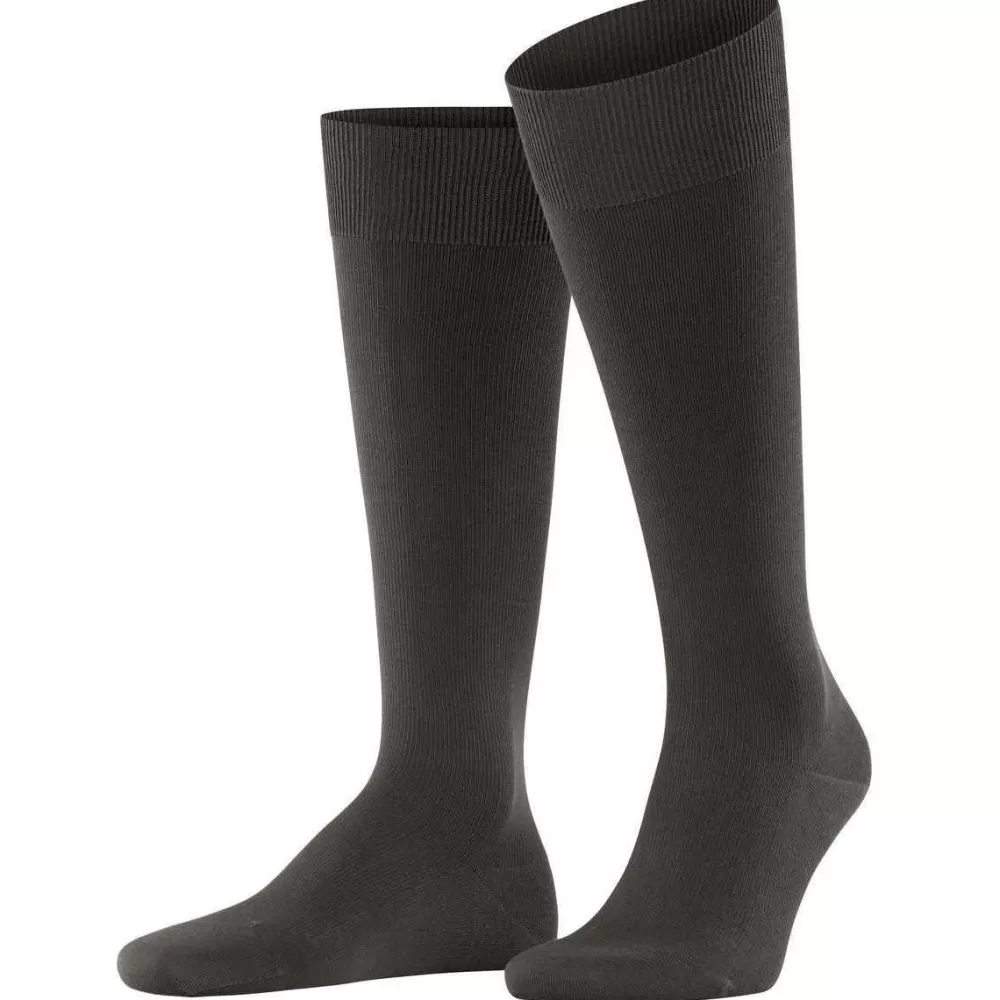 Falke Men's Socks^Brown Ultra Energizing W3 Knee High Socks