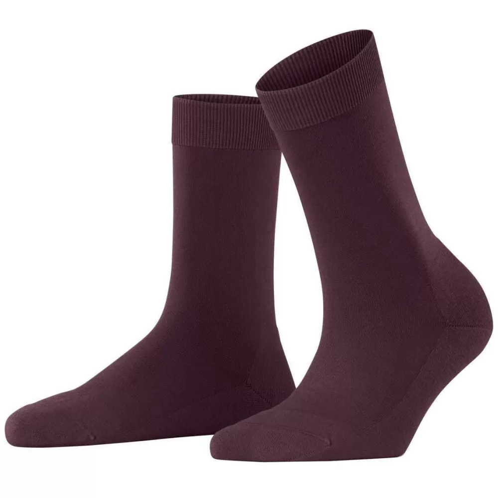 Falke Women's Socks^Burgundy Climawool Socks