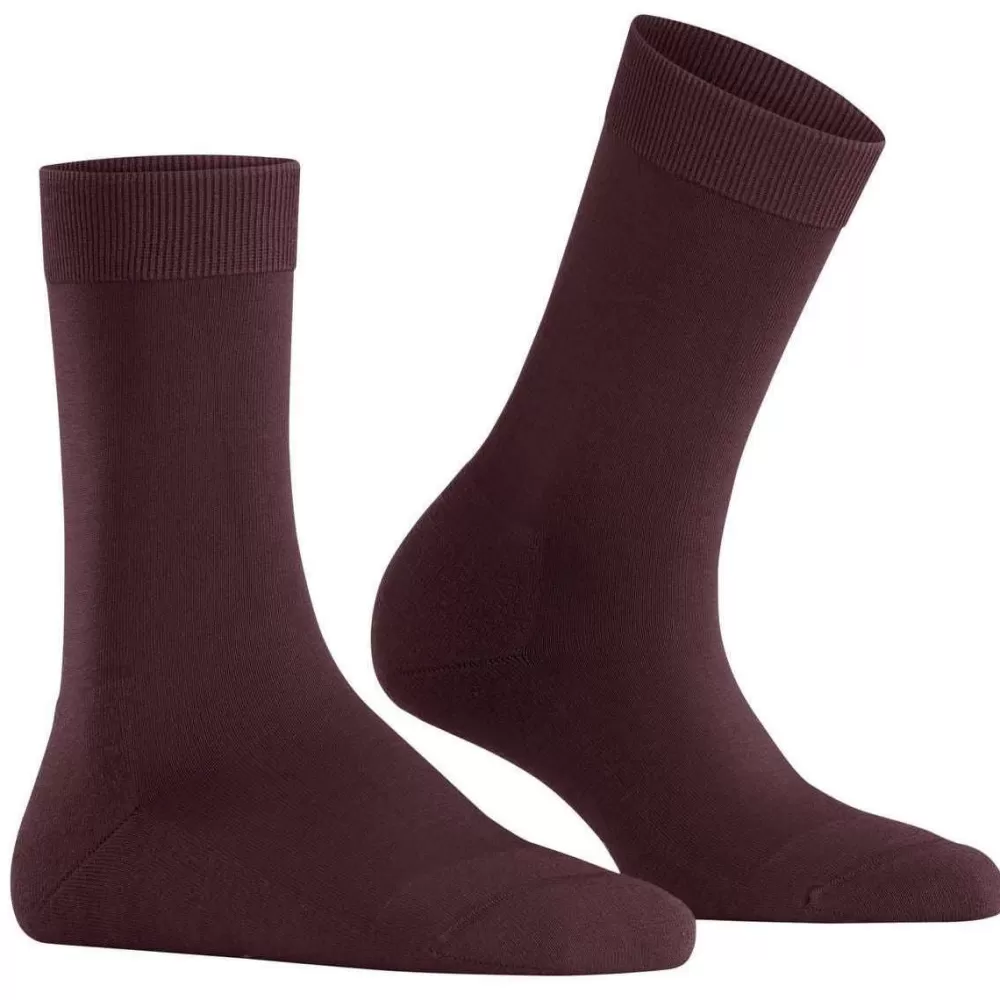 Falke Women's Socks^Burgundy Climawool Socks