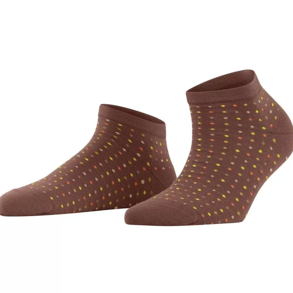 Falke Women's Socks^Burgundy Multispot Sneaker Socks