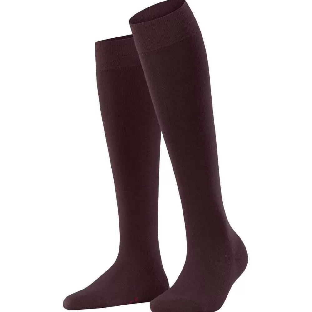 Falke Women's Socks^Burgundy Softmerino Knee High Socks