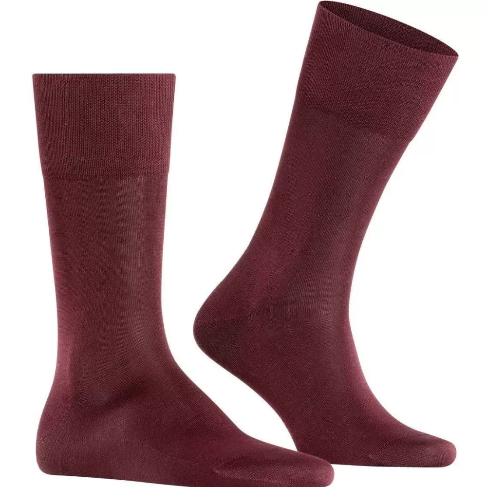 Falke Men's Socks^Burgundy Tiago Socks