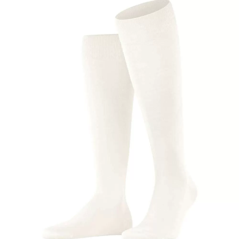 Falke Men's Socks^Cream Climawool Knee High Socks
