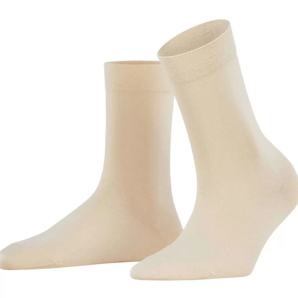 Falke Women's Socks^Cream Cotton Touch Socks