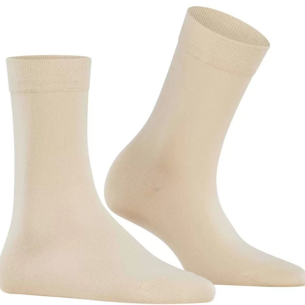 Falke Women's Socks^Cream Cotton Touch Socks
