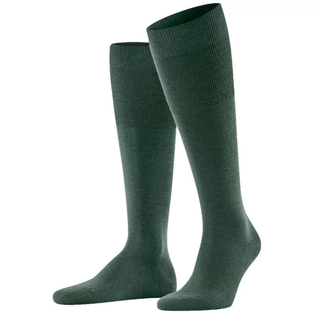 Falke Men's Socks^Green Airport Knee-High Socks
